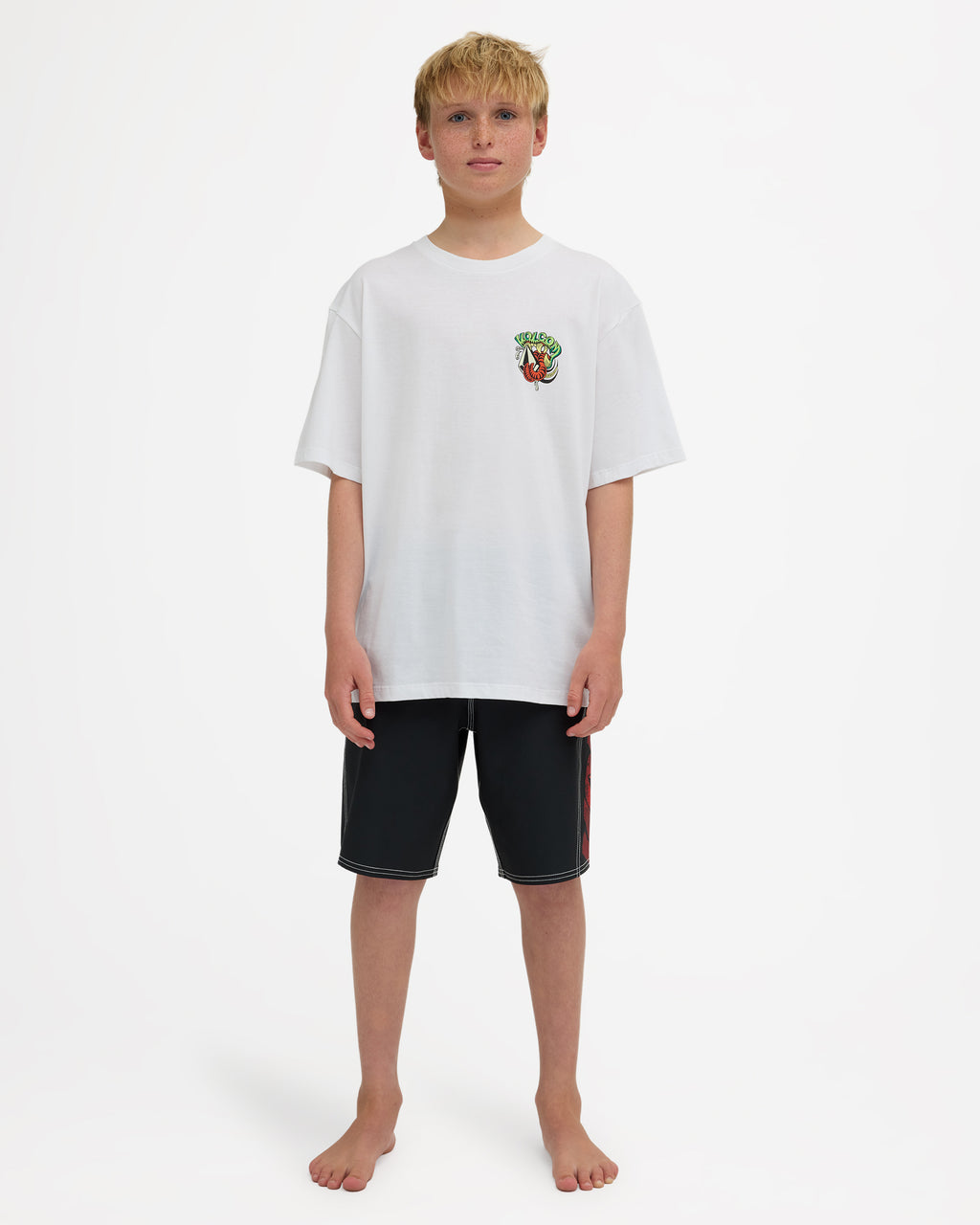 Boys 8-16 Reaper Stone Boardshorts