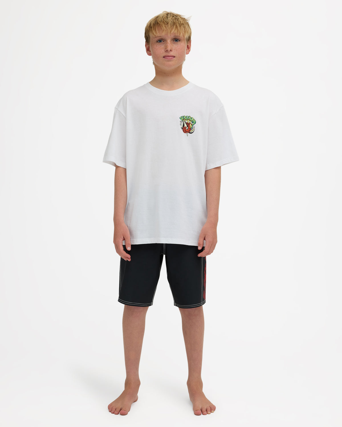 Boys 8-16 Reaper Stone Boardshorts