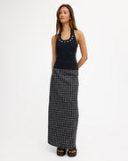 METAL HALTER (BLK)