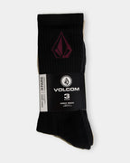Mens Stone 3 Pack Crew Socks