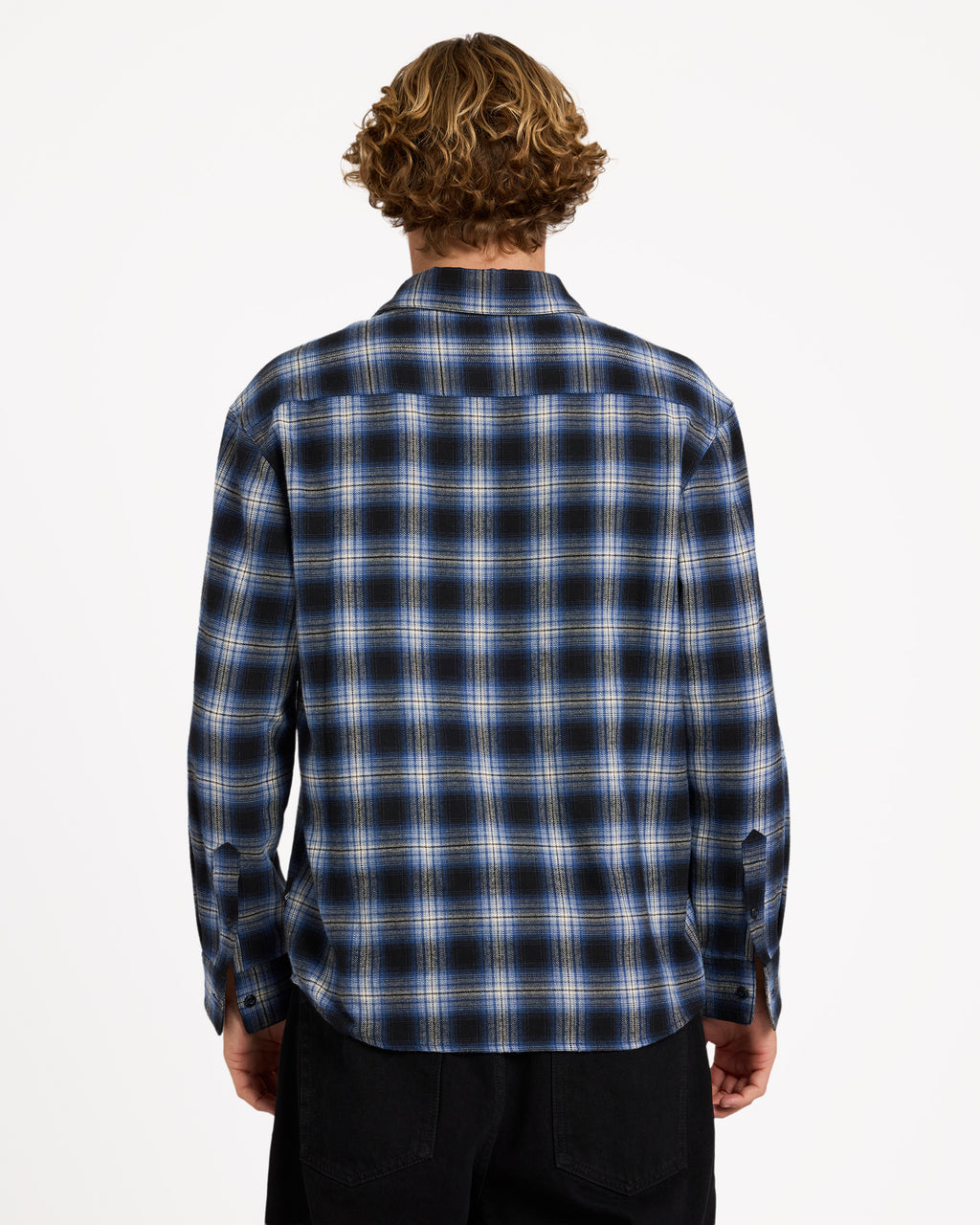 Mens Psycho Flannel Long Sleeve T-Shirt