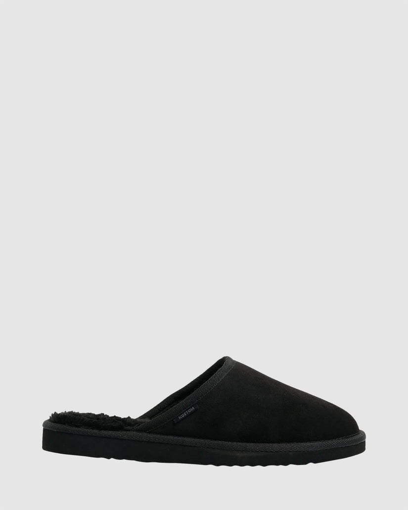 Mens Polar Low Black Slides