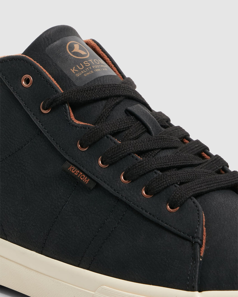 Mens Towsend Black Sneakers