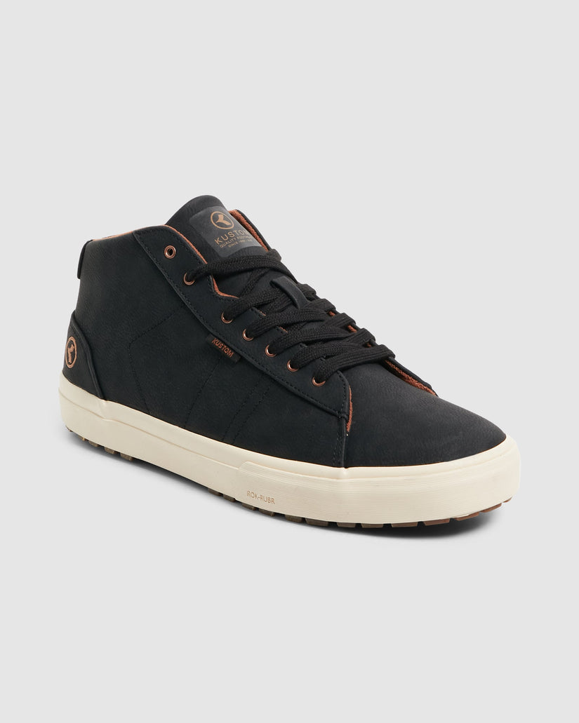 Mens Towsend Black Sneakers