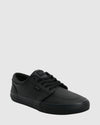 Mens Remark Wide Black Sneakers
