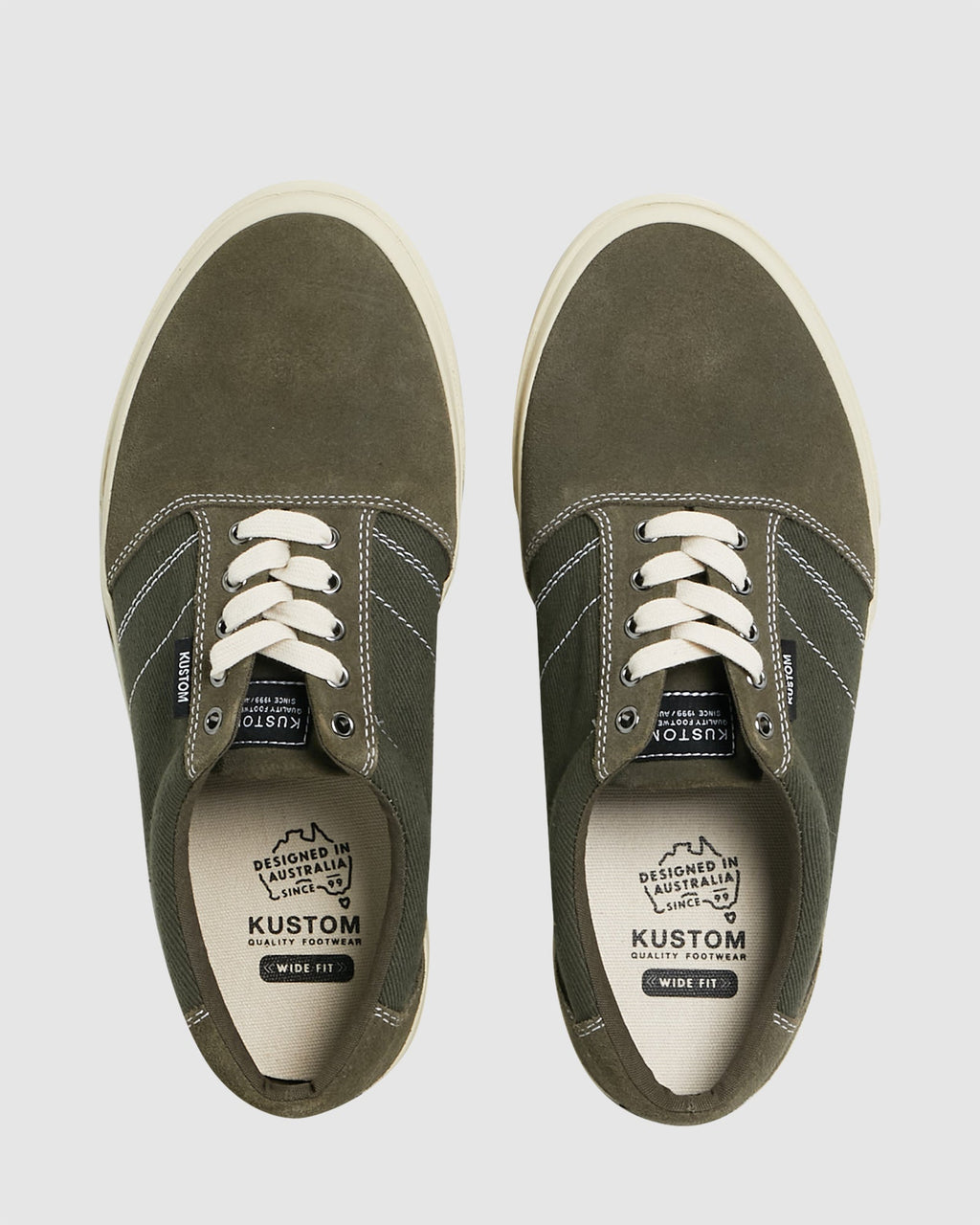 Mens Central Wide Sneakers
