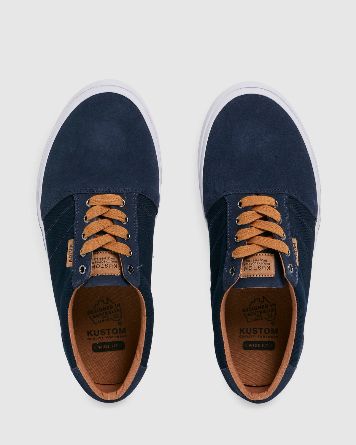 Mens Central Wide Sneakers