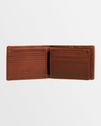 Mens Chief Leather Tri-Fold Wallet
