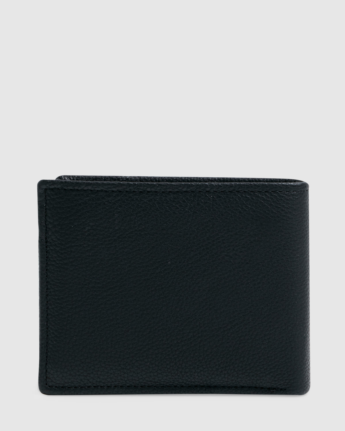 Mens Icon Leather Bi-Fold Wallet