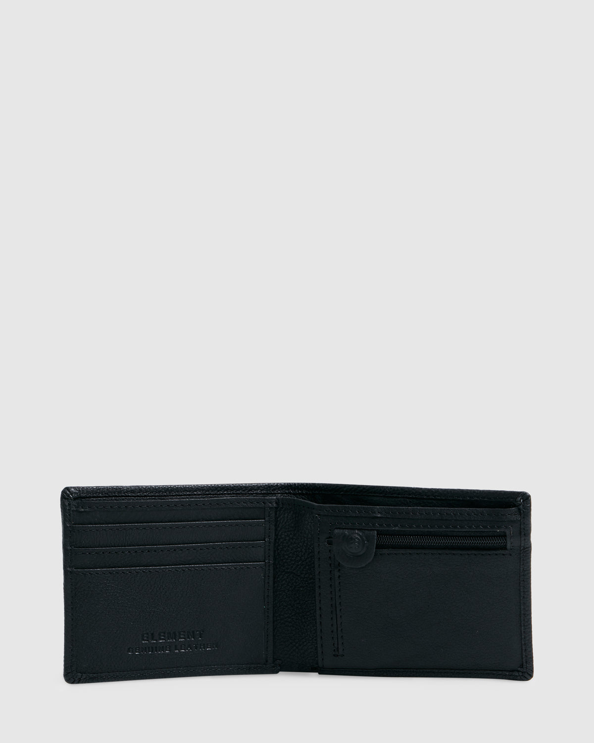 Mens Icon Leather Bi-Fold Wallet
