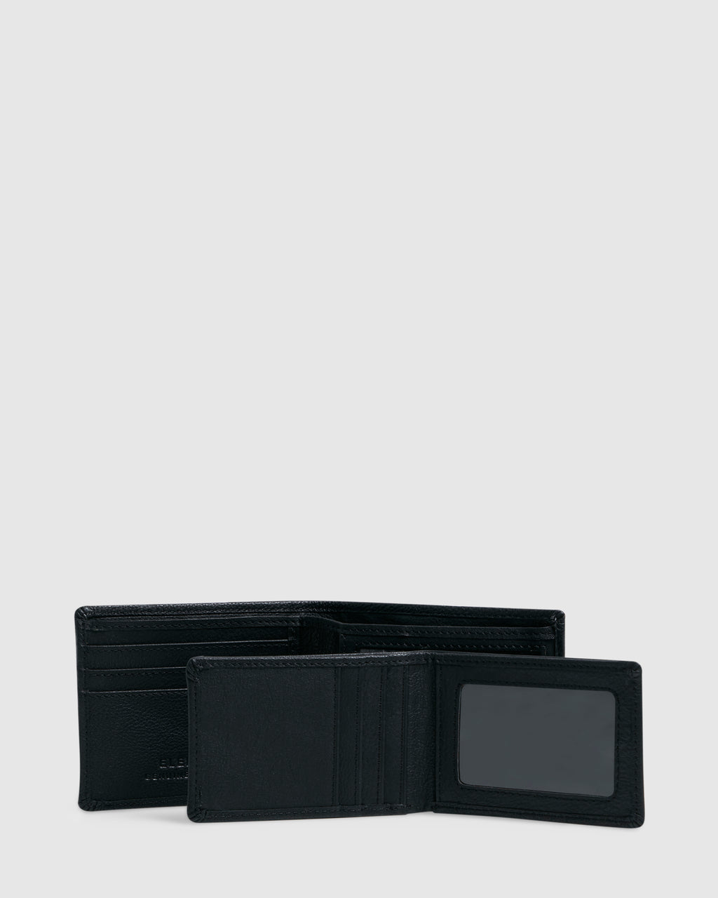 Mens Icon Leather Bi-Fold Wallet
