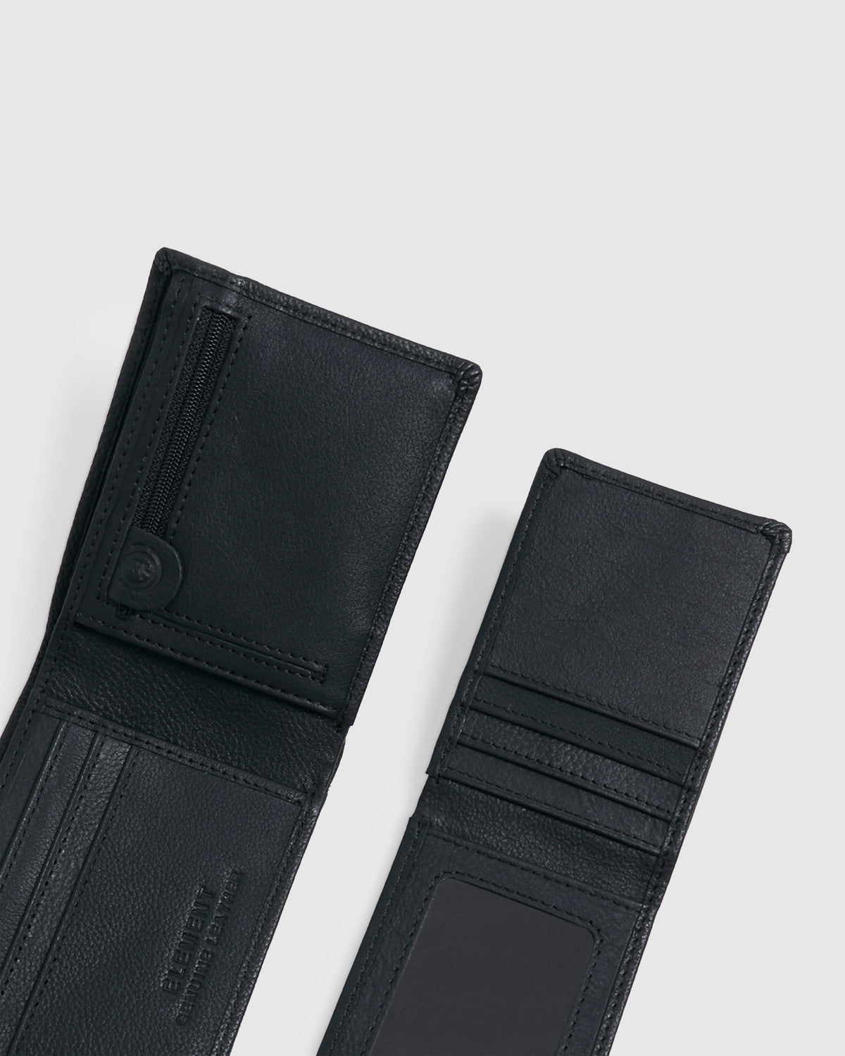 Mens Icon Leather Bi-Fold Wallet