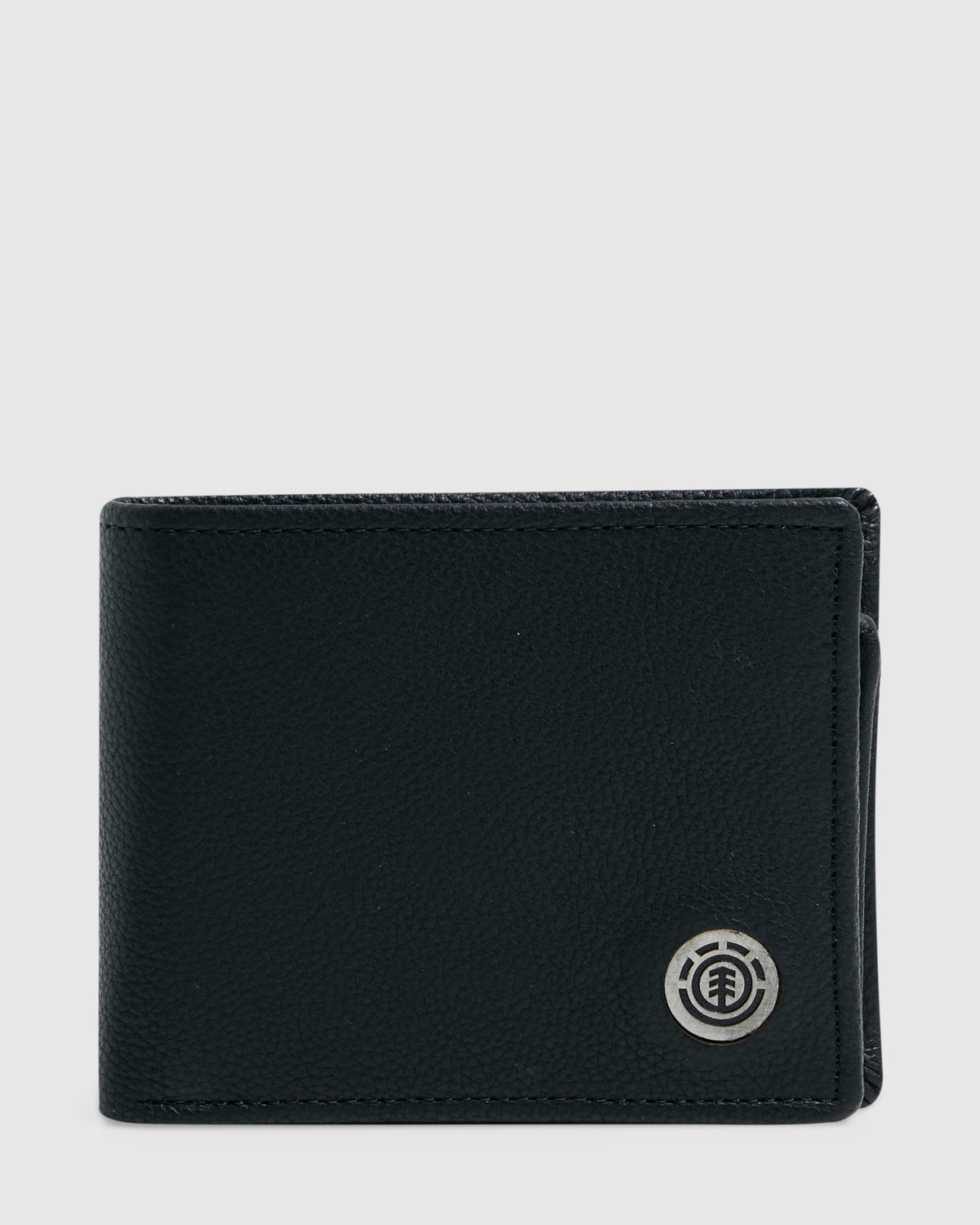 Mens Icon Leather Bi-Fold Wallet