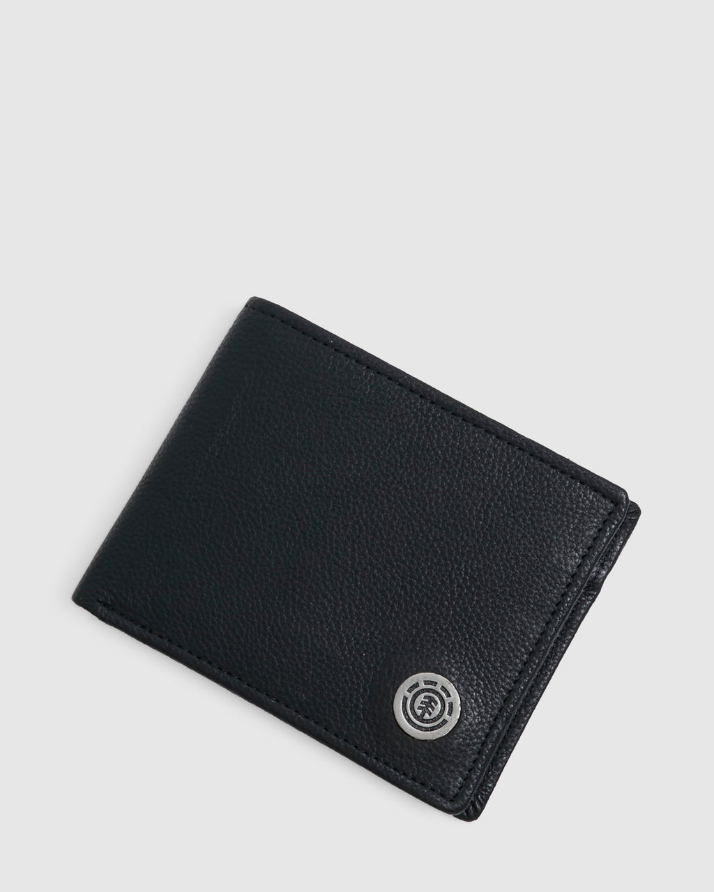 Mens Icon Leather Bi-Fold Wallet