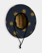 Boys 8-16 Spiral Flame Straw Hat