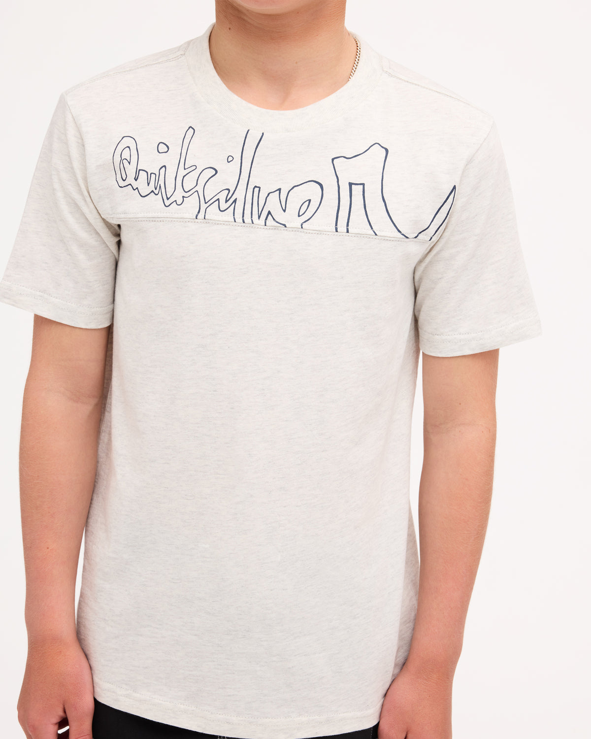 TOP LINE PANEL KNIT TOP YOUTH