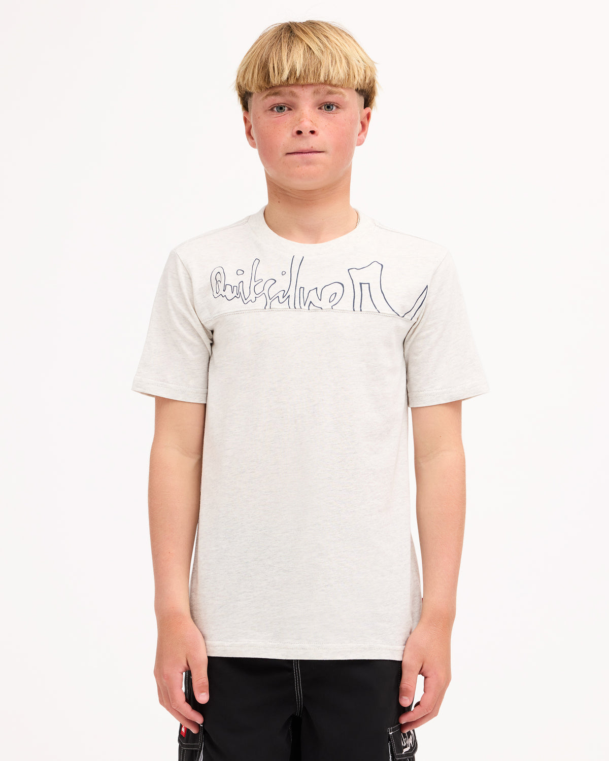 TOP LINE PANEL KNIT TOP YOUTH
