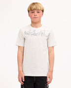 TOP LINE PANEL KNIT TOP YOUTH