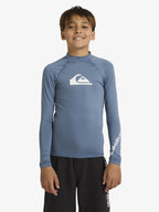 Boys 8-16 All Time Long Sleeve Rash Vest