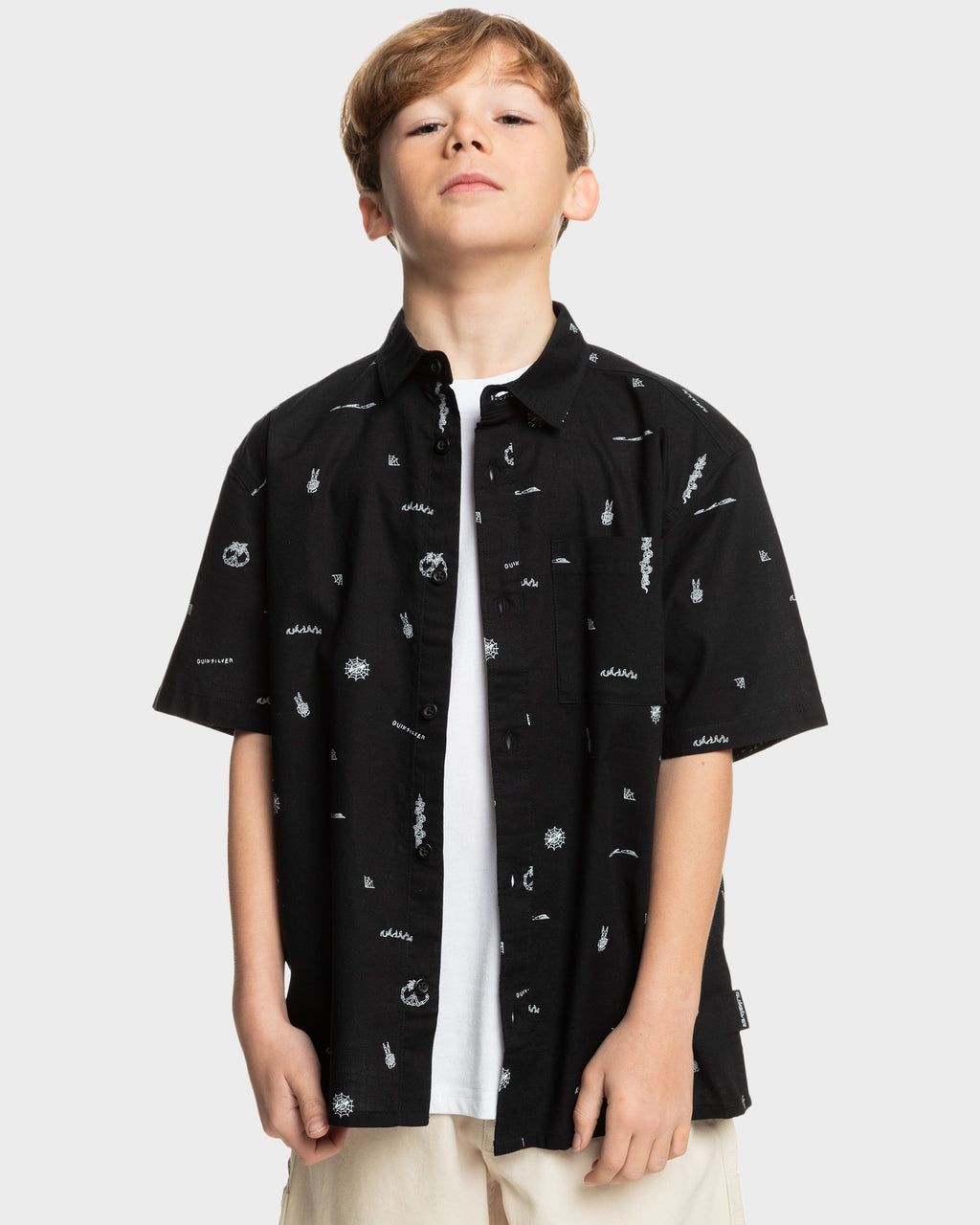 Boys 8-16 Peaceful Chaos Short Sleeve Shirt