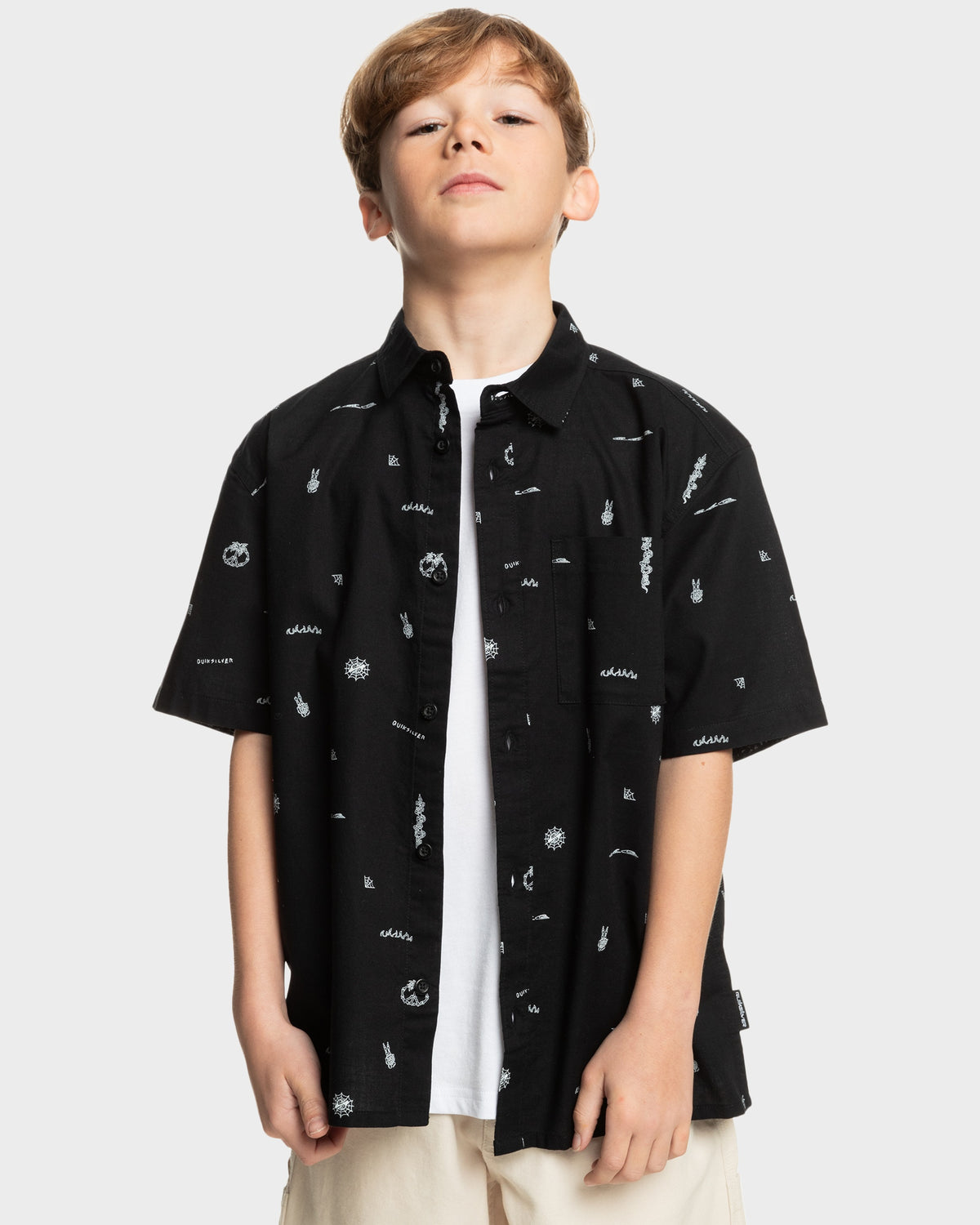 Boys 8-16 Peaceful Chaos Short Sleeve Shirt