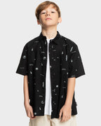 Boys 8-16 Peaceful Chaos Short Sleeve Shirt