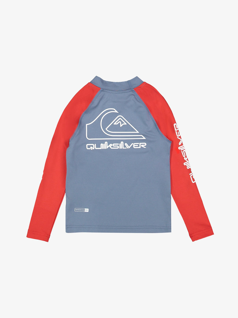 Boys 2-7 On Tour Long Sleeve Rash Vest