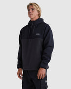 Mens South Pop Half Zip Fleece Top