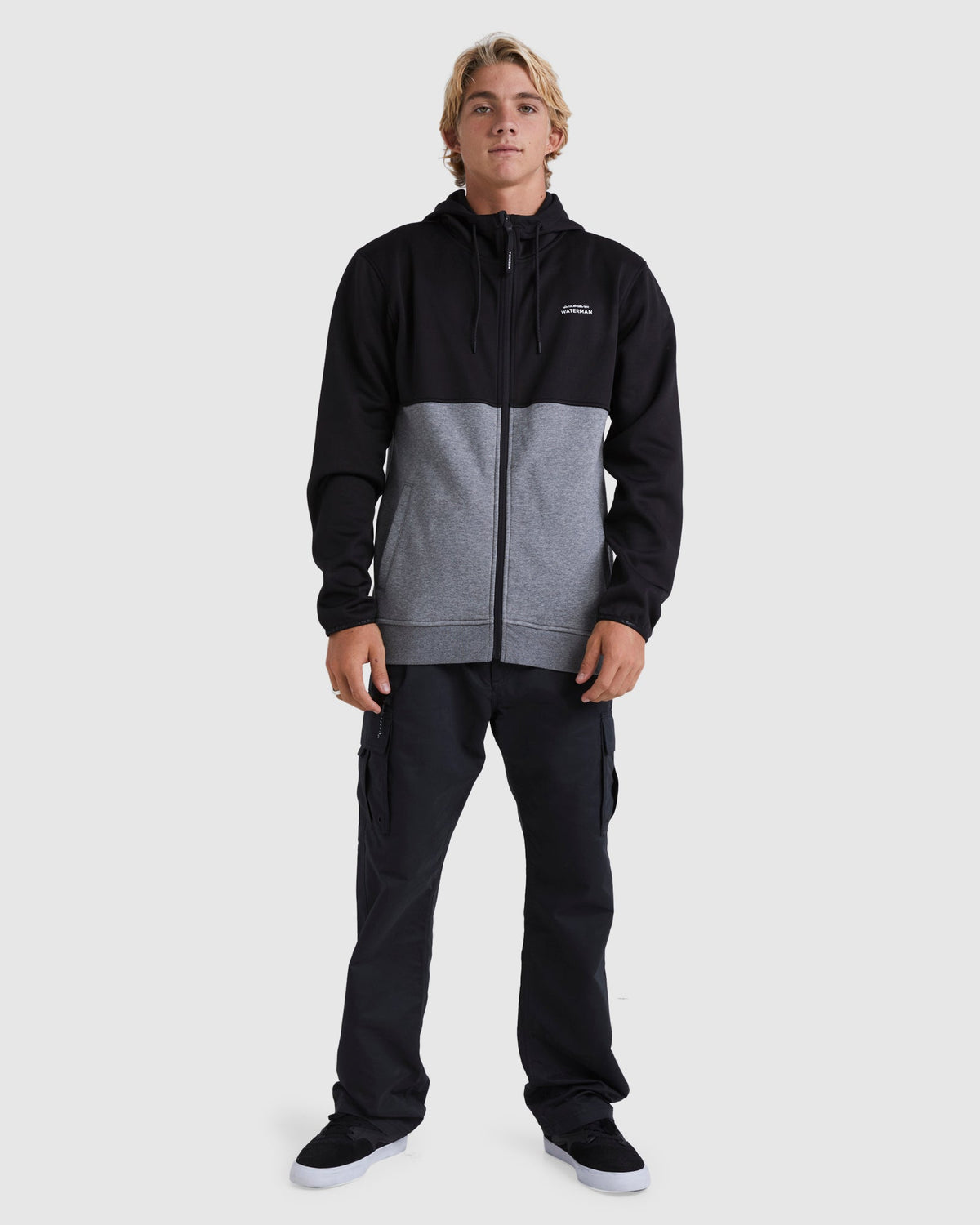 Mens Burnz Zip Up Hoodie