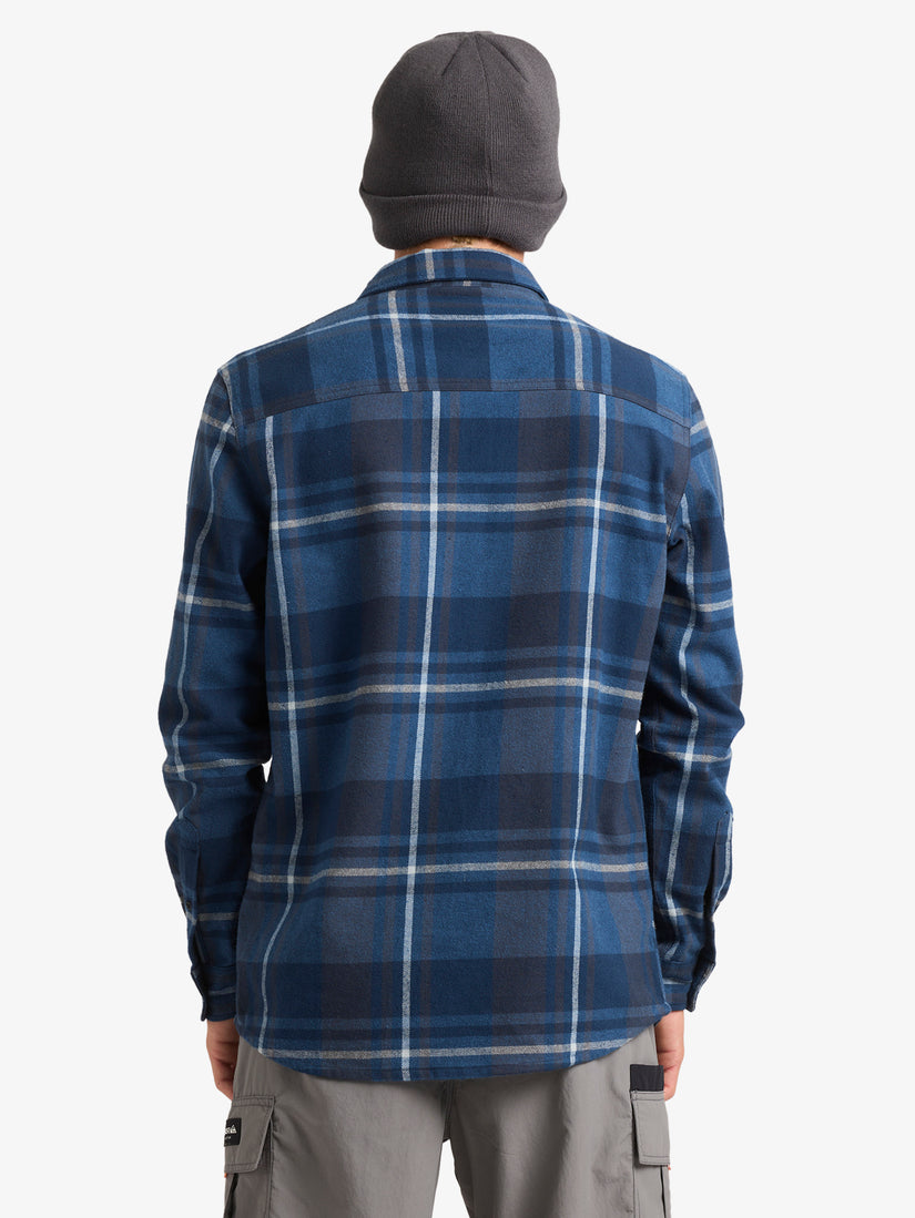 Mens Scribe Plaid Long Sleeve Shirt