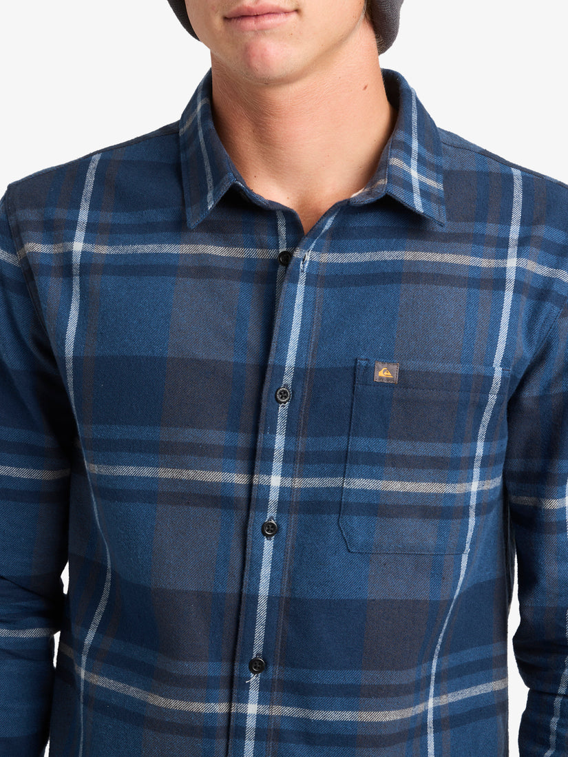 Mens Scribe Plaid Long Sleeve Shirt