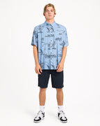OCEAN WOVEN TOP (AHB)