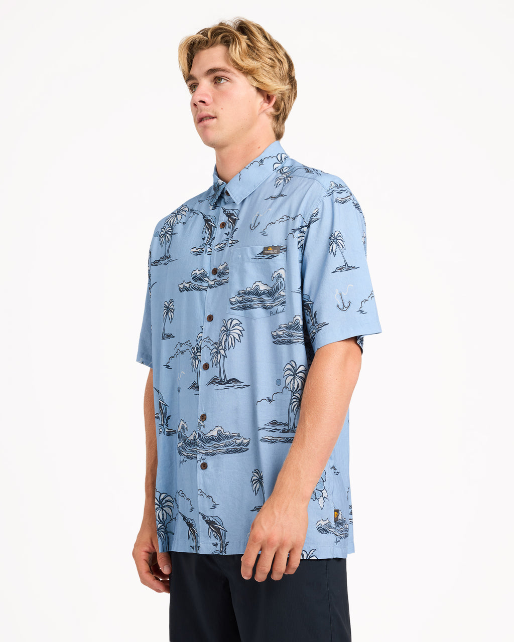 OCEAN WOVEN TOP (AHB)