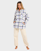 Womens Camp Queen Polar Fleece Long Sleeve Shirt