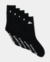 5 Pack Crew Socks