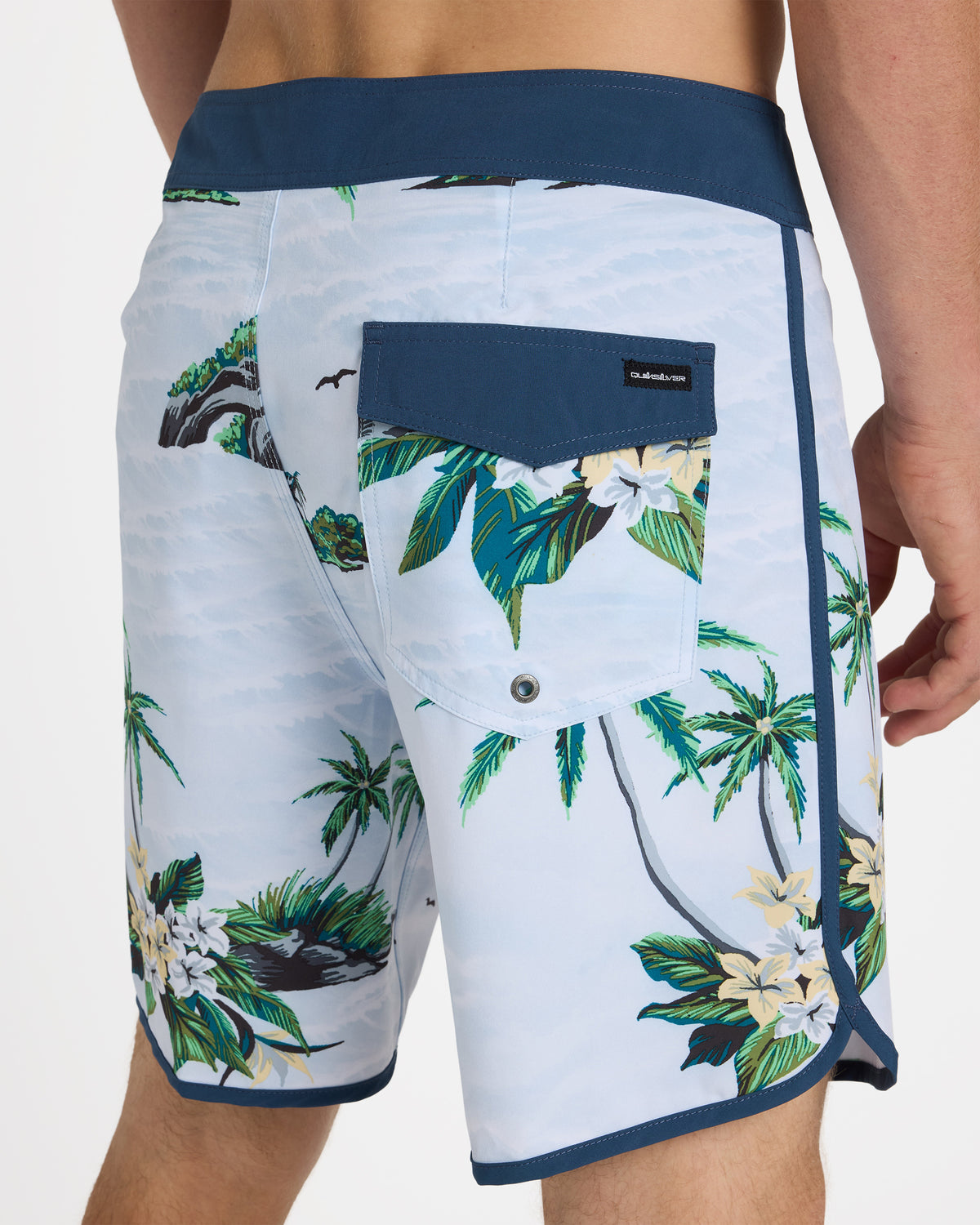 Mens Surfsilk Scallop 18" Boardshorts