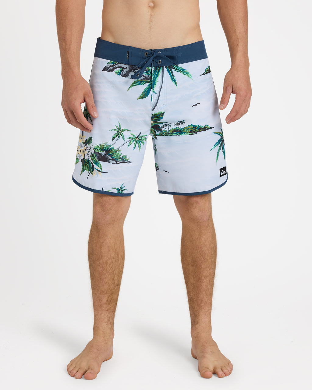 Mens Surfsilk Scallop 18" Boardshorts