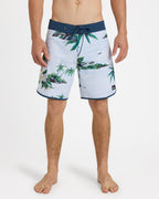Mens Surfsilk Scallop 18" Boardshorts