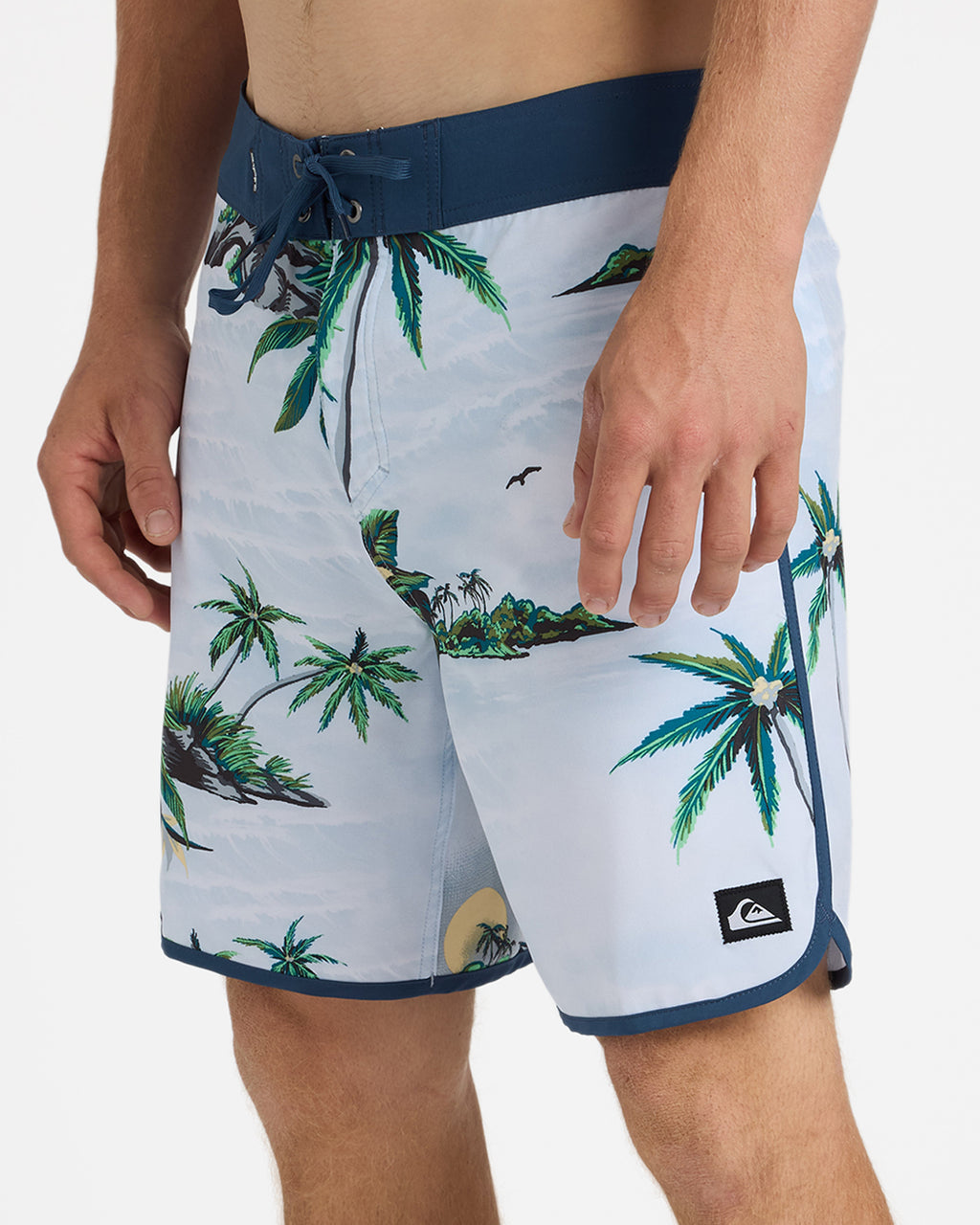 Mens Surfsilk Scallop 18" Boardshorts