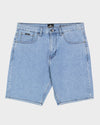 Mens Aqua Cult Aged Denim Shorts