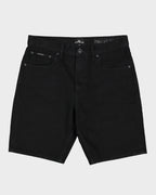 Mens Aqua Cult Aged Denim Shorts