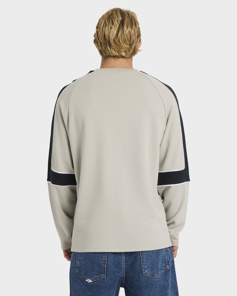 Mens Saturn Panel Crew Neck