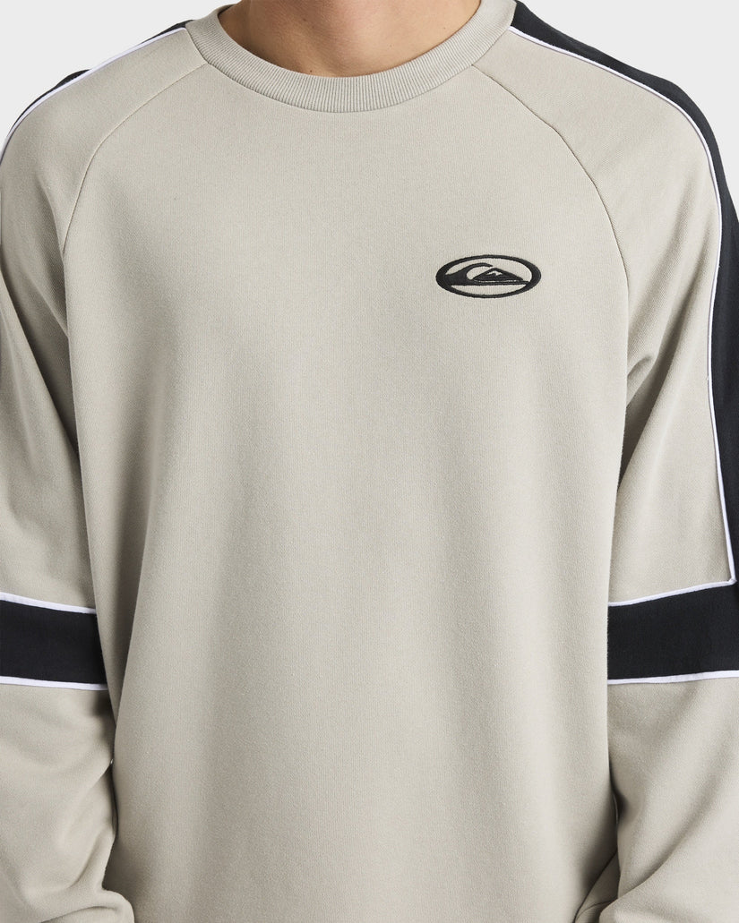 Mens Saturn Panel Crew Neck