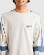 Mens Saturn Panel Crew Sweatshirt