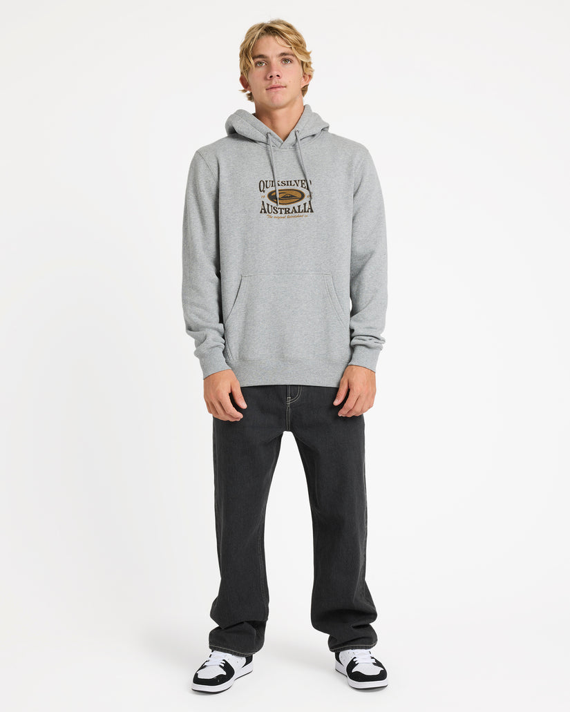 Mens Retro Lock Up Pullover Hoodie