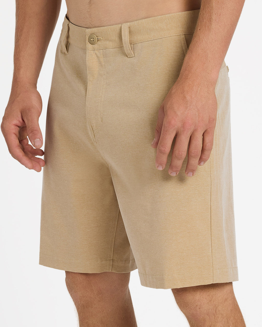 Mens Union Heather Amph 19" Hybrid Shorts