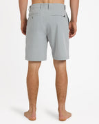Mens Union Heather Amph 19" Hybrid Shorts
