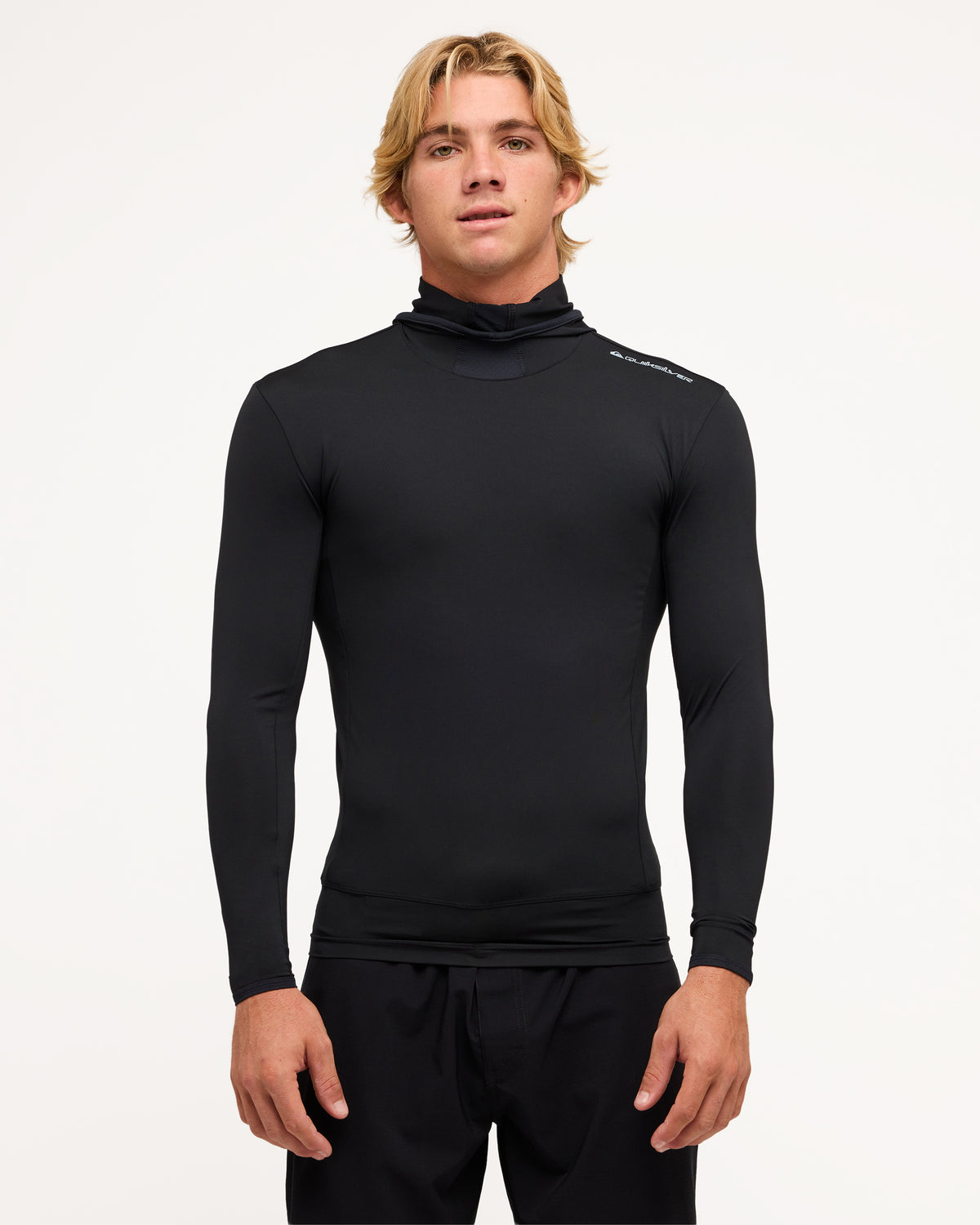 Mens Highline Hooded Long Sleeve Rash Vest