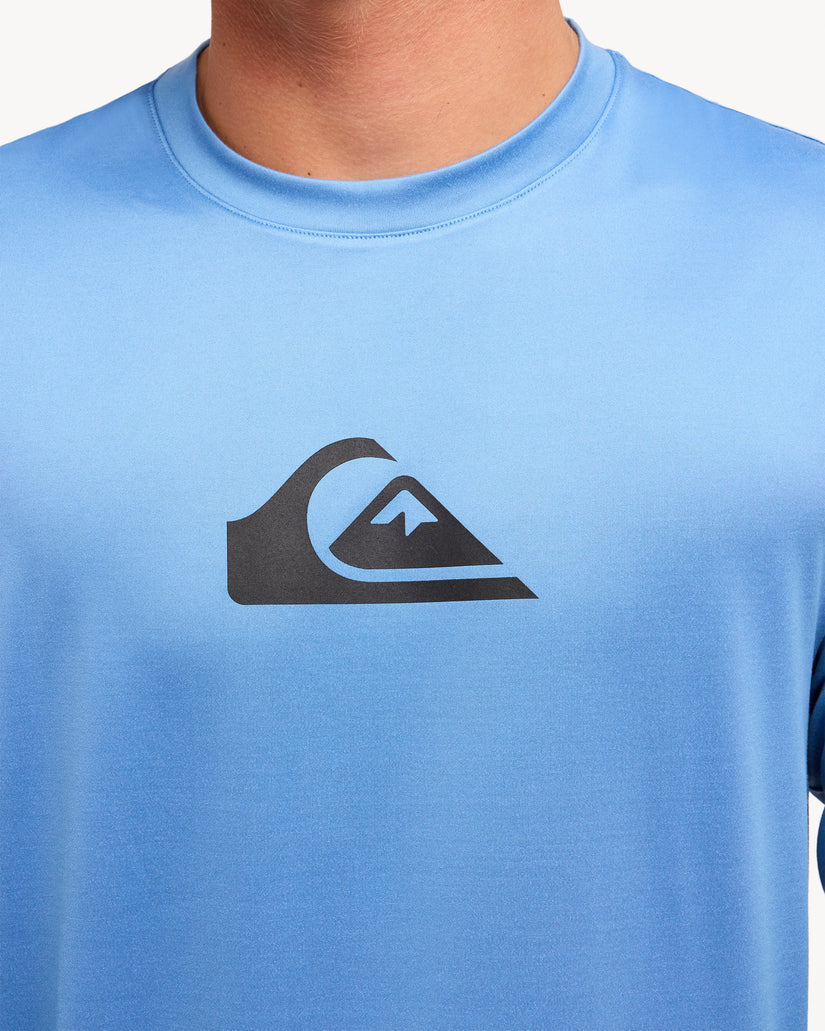 Mens Solid Streak Surf Shirt
