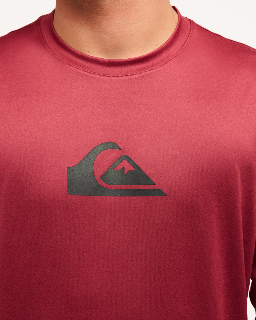 Mens Solid Streak Surf Shirt